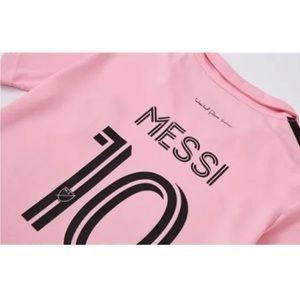 Inter miami Lionel messi jersey set pink